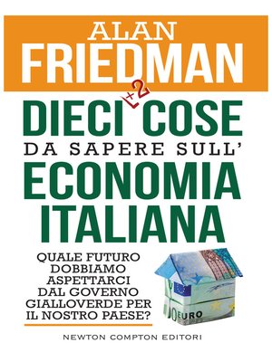 cover image of Dieci cose da sapere sull'economia italiana